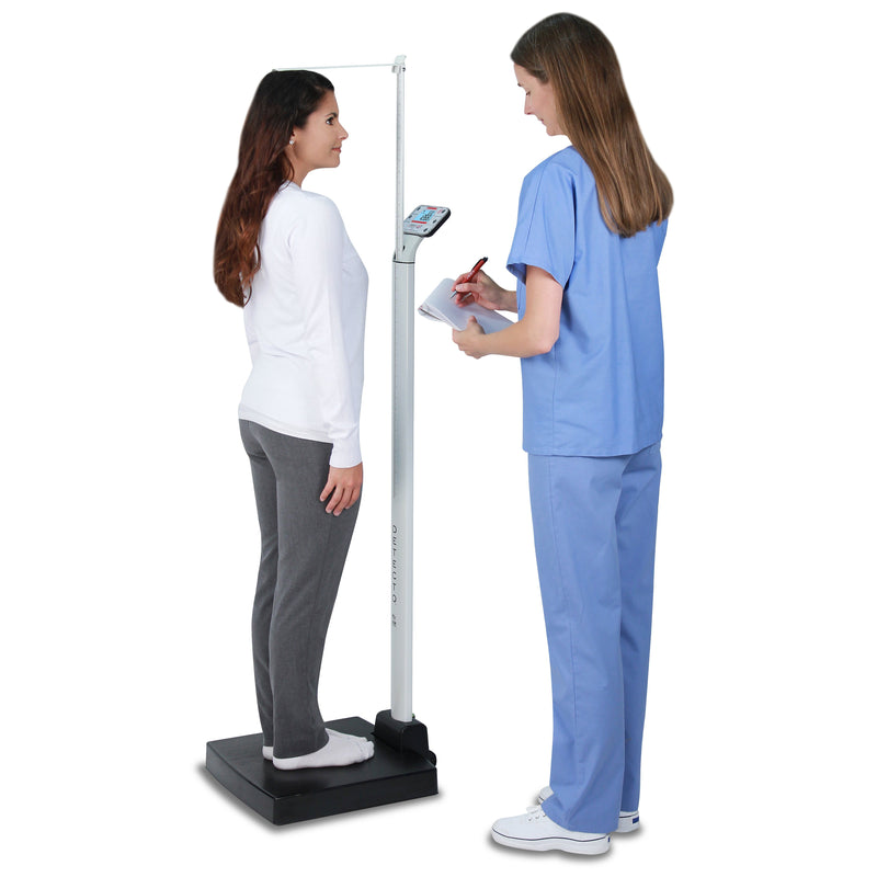 Detecto APEX Digital Clinical Scale, Mechanical Height Rod-Detecto-HeartWell Medical