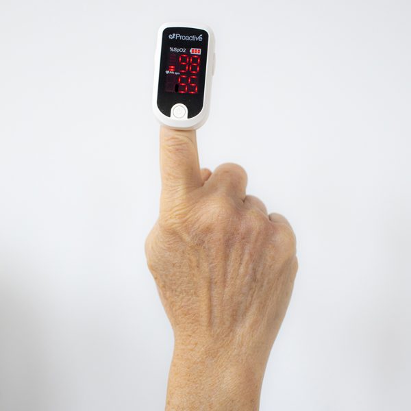 Proactive Medical Products Protekt Finger Pulse Oximeter-Proactive Medical Products-HeartWell Medical