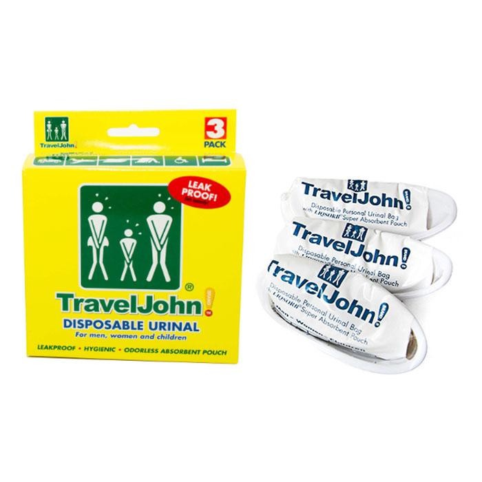Travel John Disposable Urinal for Men, Women & Children-Travel John-HeartWell Medical