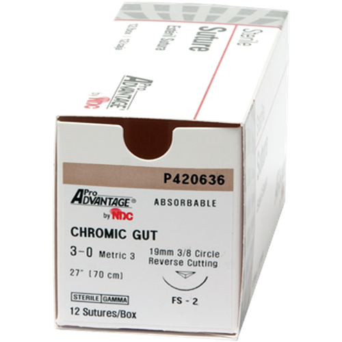 Pro Advantage Chromeic Gut Sutures-Pro Advantage-HeartWell Medical