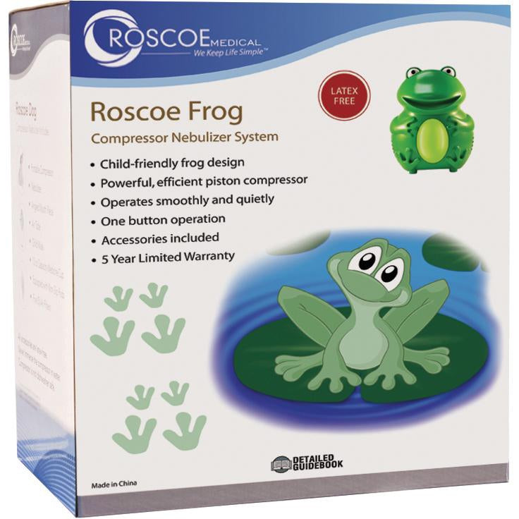 Roscoe Medical Pediatric Frog Nebulizer System-Roscoe Medical-HeartWell Medical