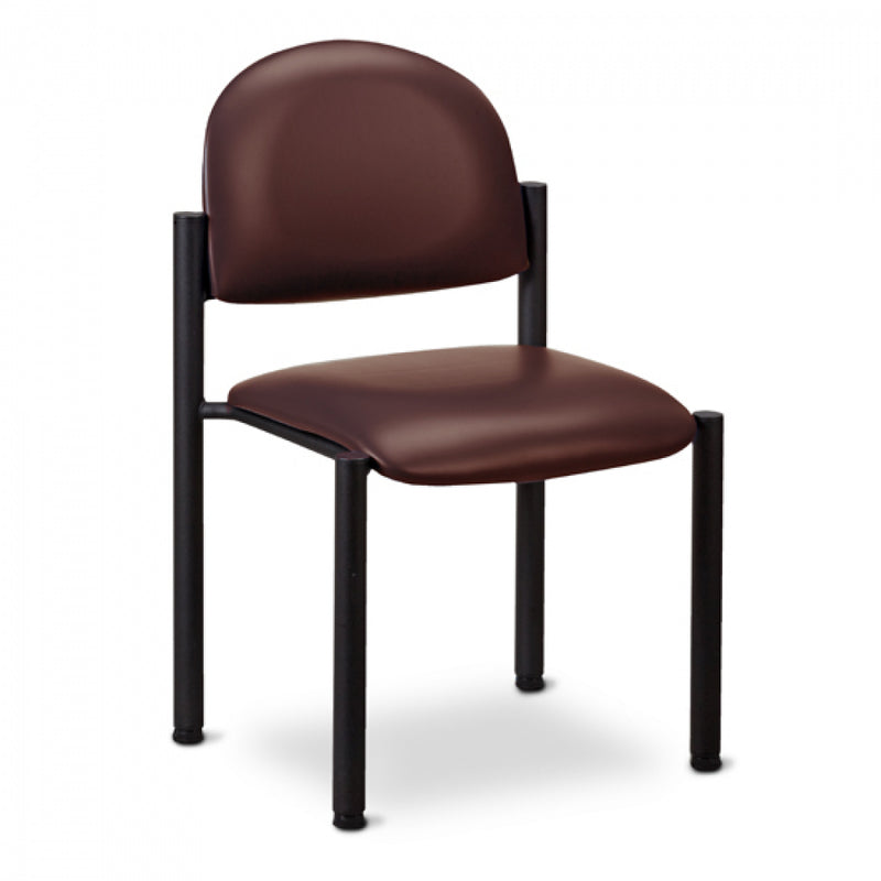 Clinton Industries Black Frame Chair No Arms-Clinton Industries-HeartWell Medical
