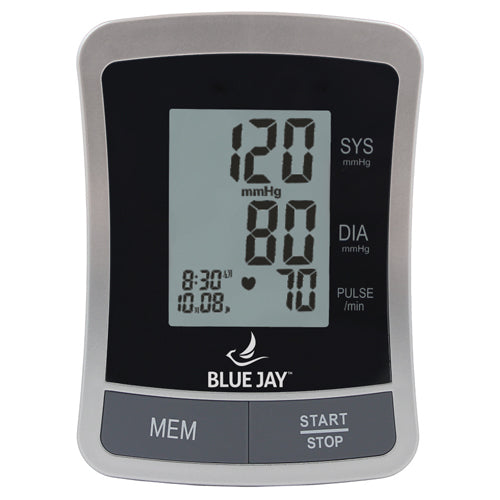 Full Automatic Blood Pressure W 4 AA Blue Jay Brand