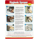 Big John Hygienic Sprayer Hand Held Bidet, Chrome-Big John-HeartWell Medical