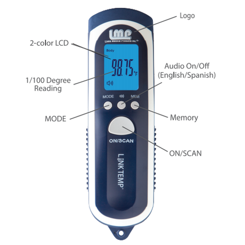 Links Medical Non Contact Infrared Thermometer-Links Medical-HeartWell Medical