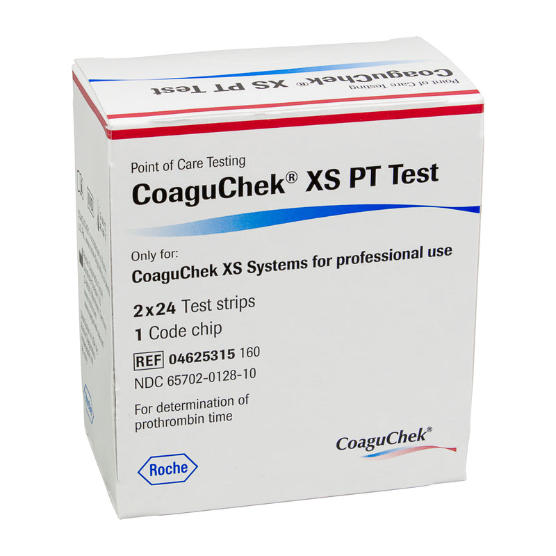 Roche Diagnostics Coagulation CoaguChek XS PT INR Test Strip-Roche Diagnostics-HeartWell Medical