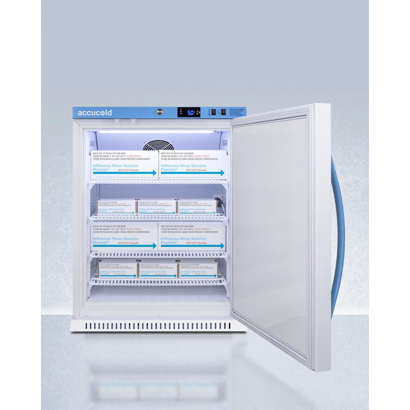 AccuCold 6 Cu. Ft. Vaccine Refrigerator ADA Height-AccuCold-HeartWell Medical