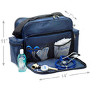 Hopkins Medical Products Original Home Health Shoulder Bag Navy-Hopkins Medical Products-HeartWell Medical