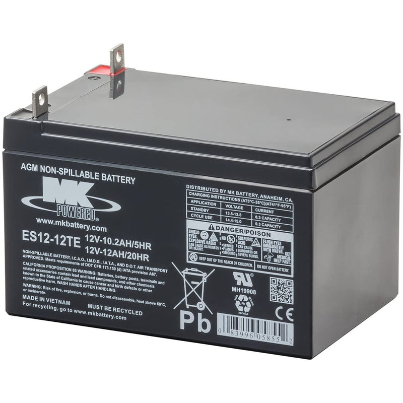 MK Battery Rechargable Sealed Lead-Acid Battery-MK Battery-HeartWell Medical