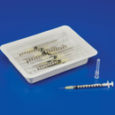 Cardinal Health Covidien Monoject Allergy Tray, 1mL TB Syringe, 28 x ½"-Cardinal Health-HeartWell Medical
