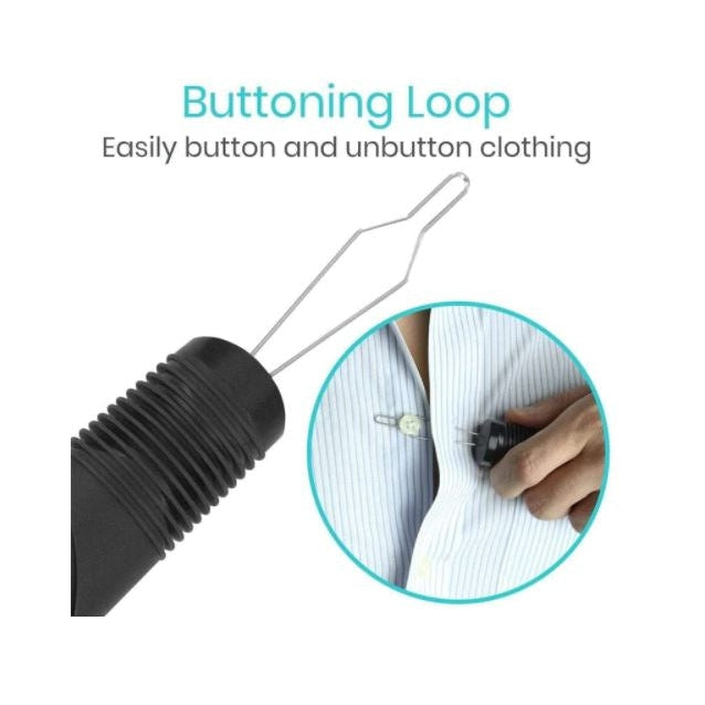 Vive Health Button Hook Zipper Pull Helper Dressing Aid Assist Device Tool-Vive Health-HeartWell Medical