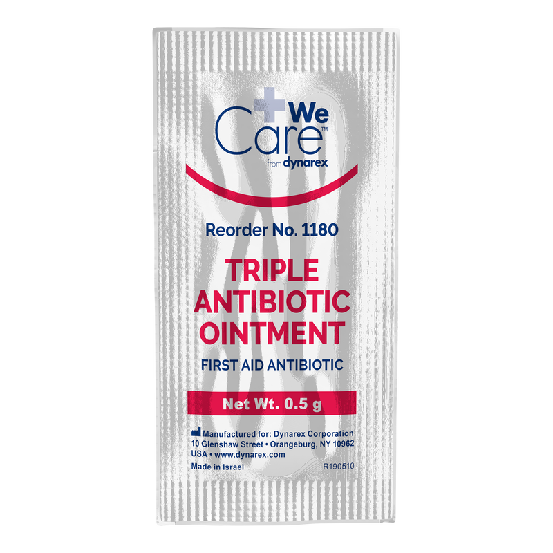 Dynarex Triple Antibiotic Ointment 0.5 g foil Packet-Dynarex-HeartWell Medical