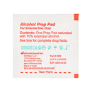 MDMaxx Alcohol Prep Pads 2-Ply Medium Sterile 200 Count-MDMaxx-HeartWell Medical