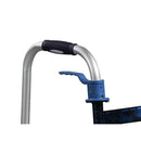 Drive Medical Deluxe Trigger Release Folding Walker with 5" Wheels-Drive Medical-HeartWell Medical