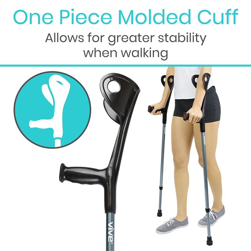 Vive Health Forearm Crutches-Vive Health-HeartWell Medical