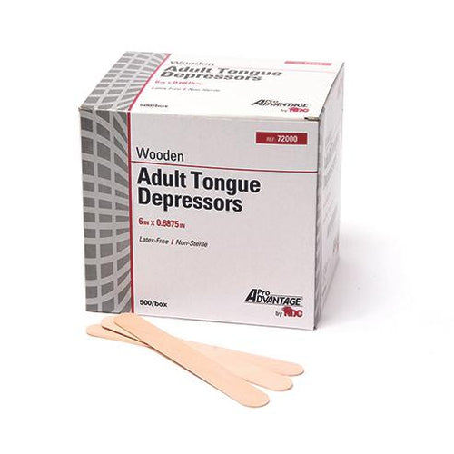Pro Advantage Tongue Depressors, Junior 5 1/2" x 5/8"-Pro Advantage-HeartWell Medical
