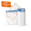 Cleanis Carebag Commode Pail Liners 16 oz.-Cleanis-HeartWell Medical