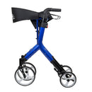 Voyager Adjustable Height Euro-Style Rollator, Cobalt Blue-Voyager-HeartWell Medical