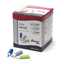 Pro Advantage Safety Lancet, 25G, Low Flow, 1.5mm Depth, Purple-Pro Advantage-HeartWell Medical