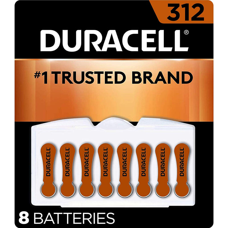 Duracell Hearing Aid Batteries Zinc Air, Size 312-Duracell-HeartWell Medical
