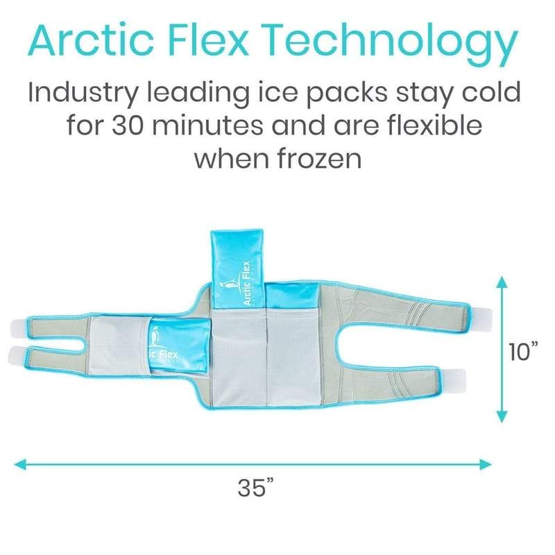 Arctic Flex Knee Ice Wrap-Arctic Flex-HeartWell Medical