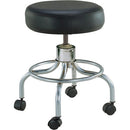 Drive Medical Revolving, Adjustable-Height Black Exam Stool-Drive Medical-HeartWell Medical