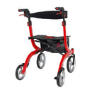 Drive Medical Nitro Aluminum Rollator, 10" Casters-Drive Medical-HeartWell Medical