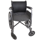 Blue Jay Lumbar Cushion With Straps, Black Memory Foam-Blue Jay-HeartWell Medical