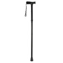 Blue Jay Folding Cane Black Pistol Grip 33" - 37"-Blue Jay-HeartWell Medical