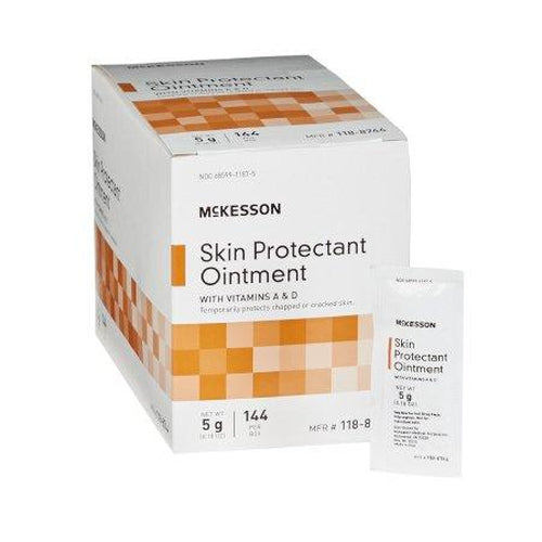 Mckesson Skin Protectant 5 Gram Individual Packet Unscented Ointment-Mckesson-HeartWell Medical