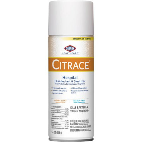Clorox Citrace 49100 Hospital Germicide Fresh Citrus Fragrance 14 fl oz Aerosol-Clorox-HeartWell Medical