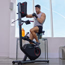 Lifespan Upright Bike with Boxing Pad-Lifespan-HeartWell Medical