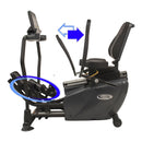 HCI Fitness MDX Recumbent Elliptical Cross Trainer with Swivel Seat-HCI Fitness-HeartWell Medical