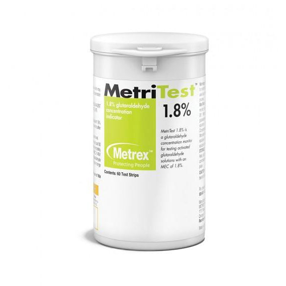 Metrex MetriTest Strips 1.8%-Metrex-HeartWell Medical