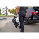 Graham Medical MegaMover Transport Chair 36" x 36" White Black Straps-Graham Medical-HeartWell Medical