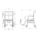 ShowerBuddy Roll-In Eco Travel-ShowerBuddy-HeartWell Medical