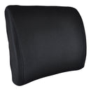 Blue Jay Lumbar Cushion With Straps, Black Memory Foam-Blue Jay-HeartWell Medical