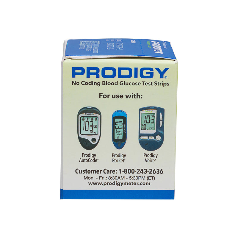 Prodigy Diabetes Care Blood Glucose Test Strips 50 Strips-Prodigy Diabetes Care-HeartWell Medical