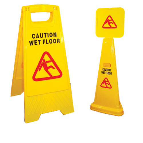 Pro Advantage Floor Signs, Large "caution" Cone-Pro Advantage-HeartWell Medical