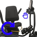 HCI Fitness MDX Recumbent Elliptical Cross Trainer with Swivel Seat-HCI Fitness-HeartWell Medical