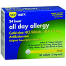 Sunmark Allergy Relief 10 mg Strength Tablet 30 Bottle-Sunmark-HeartWell Medical