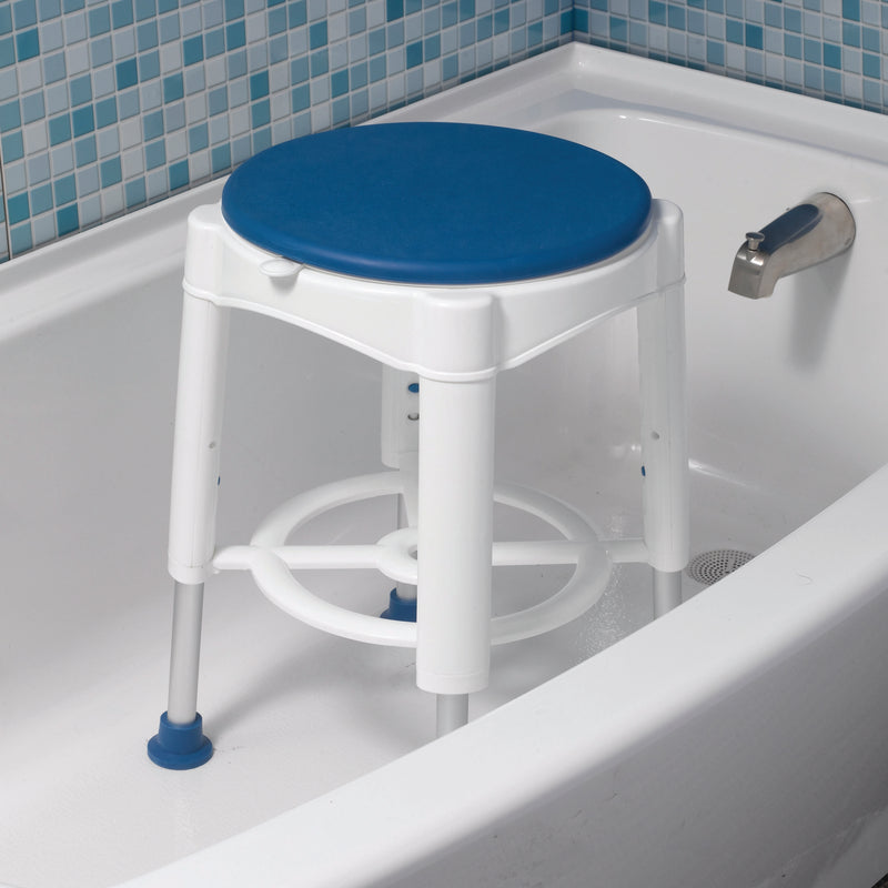 Drive Medical Swivel Seat Shower Stool-Drive Medical-HeartWell Medical