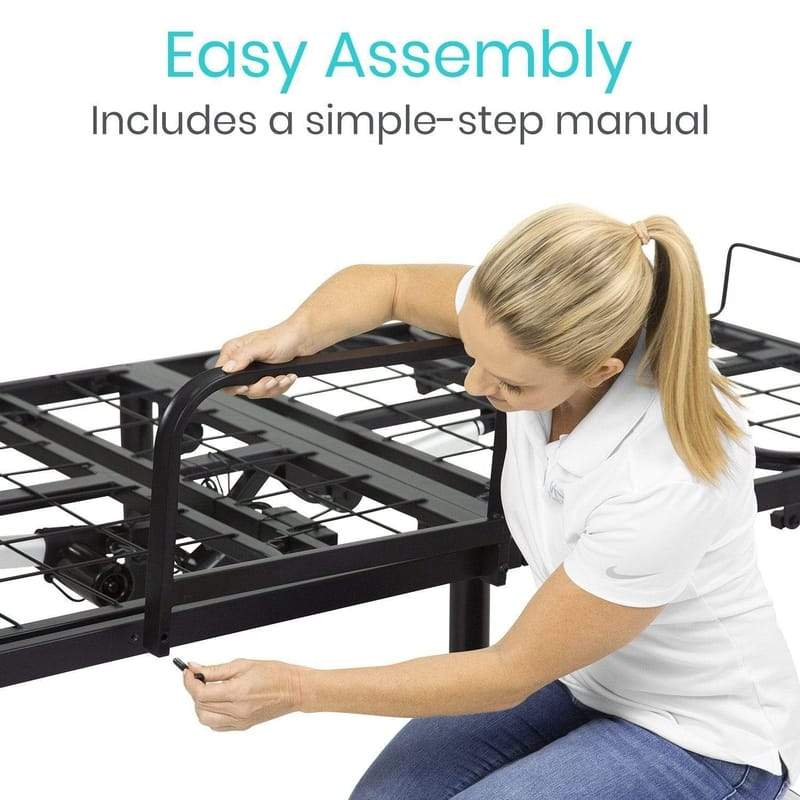 Vive Health Electronically Adjustable Bed Frame Queen-Vive Health-HeartWell Medical