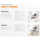 ShowerBuddy TubBuddy Bath Transfer Chair Standard Over the Bath-ShowerBuddy-HeartWell Medical