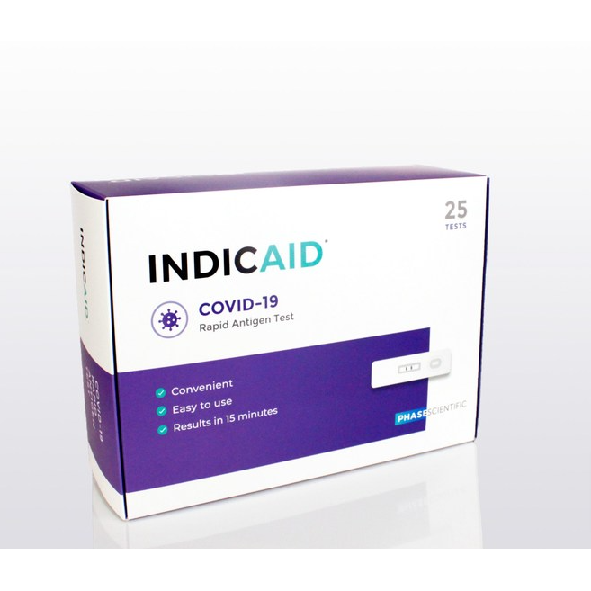 PHASE Diagnostics INDICAID COVID-19 Rapid Antigen Test-PHASE Diagnostics-HeartWell Medical