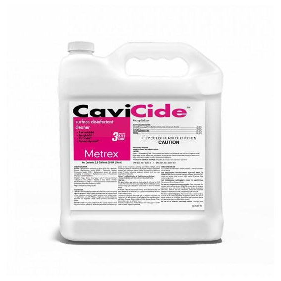 Metrex CaviCide Surface Disinfectant Cleaner 2.5 Gallon Jug-Metrex-HeartWell Medical