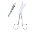 Pro Advantage Adson Dressing Forceps, Office Grade Line, 4 3/4", Serrated-Pro Advantage-HeartWell Medical