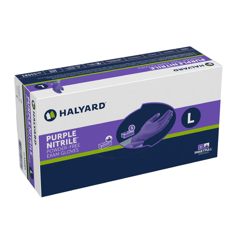 Halyard Purple Nitrile Exam Glove-Halyard-HeartWell Medical