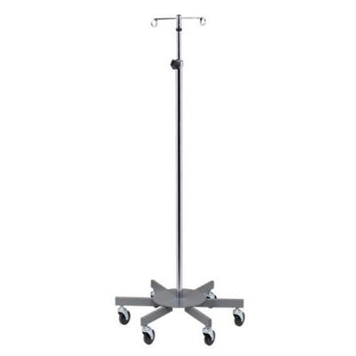 Clinton Industries Six-Leg, 2-Hook Infusion Pump Stand-Clinton Industries-HeartWell Medical
