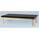 Bailey Mat Table 4' x 7' x 20"H 2" Top Black Vinyl Upholstery-Bailey-HeartWell Medical